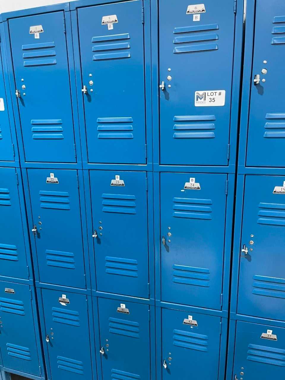 9 Door Locker Unit - TOOL STORAGE