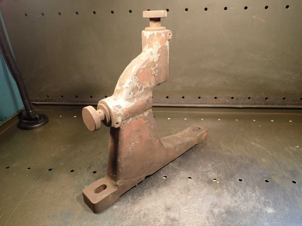 2-Point Lathe Follow Steady Rest: 13" Swing, 1-1/2" Capacity Top Carriage Mount - MACHINE TOOLING