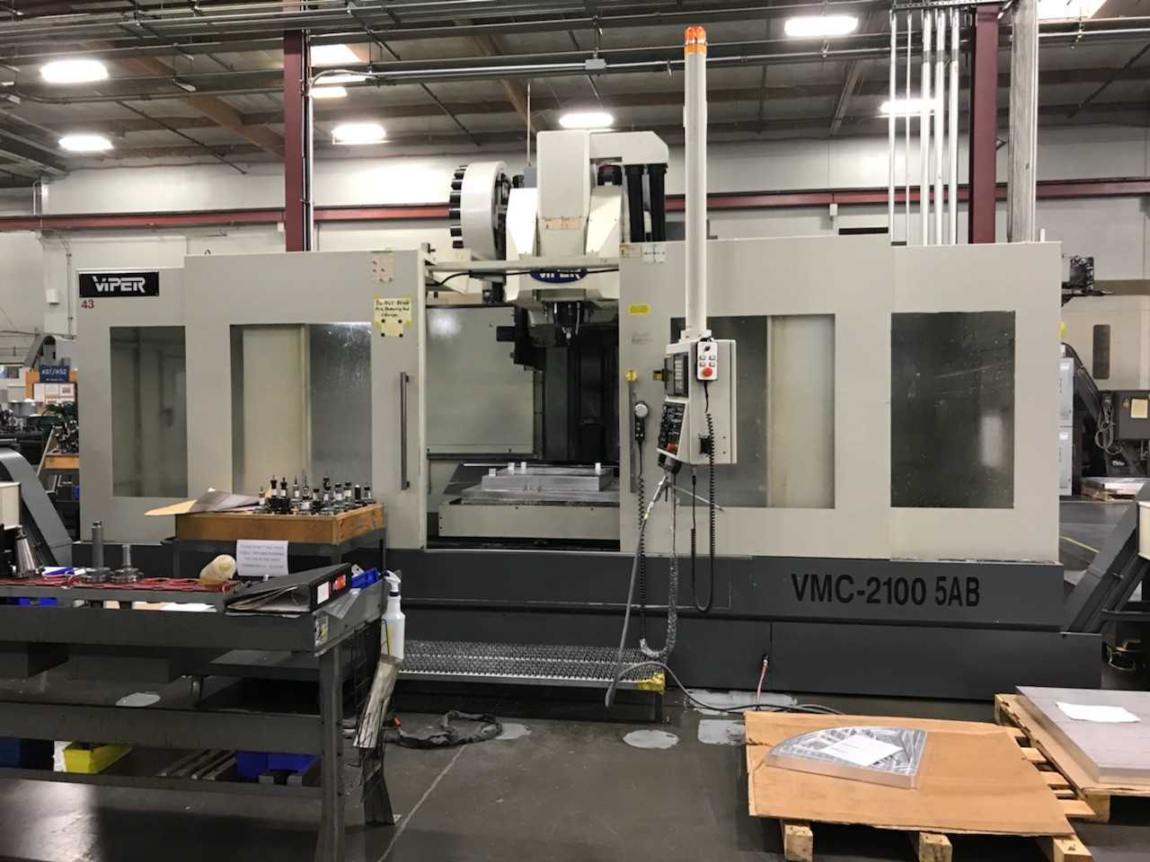 2008 Mighty Viper VMC-2100-5AB 5-Axis VMC - MACHINING CENTERS