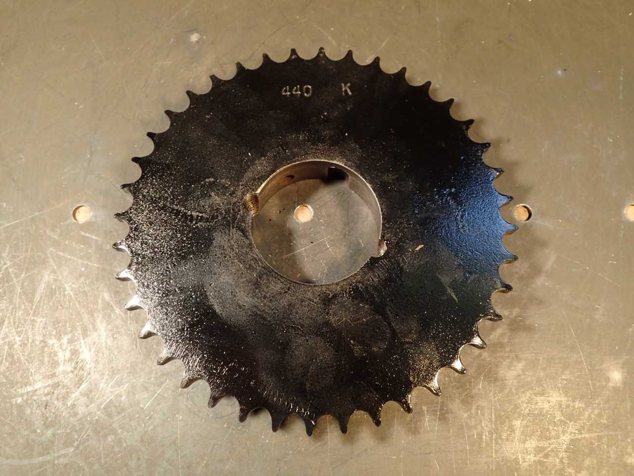 Dodge TLB-440 #40 Steel Chain Sprocket 40-Tooth Taper-Lock 1610 Bushing Bore NOS - SPROCKET