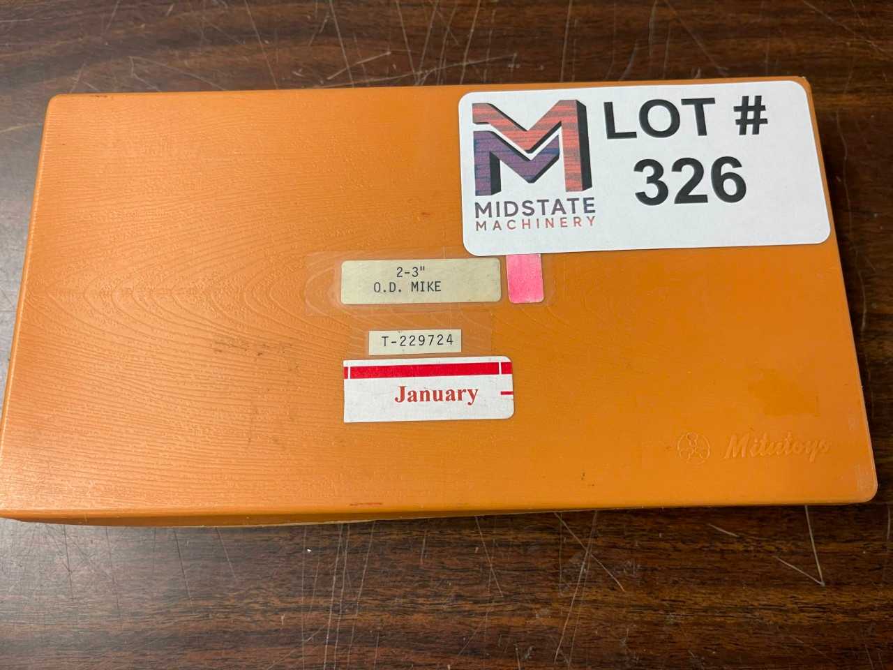 Mitutoyo 2-3" Mic - ELECTRIC POWER TOOLS