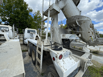 2003 MACK 600 DM600 READYMIX CONCRETE MIXER TRUCK - MIXER TRUCKS