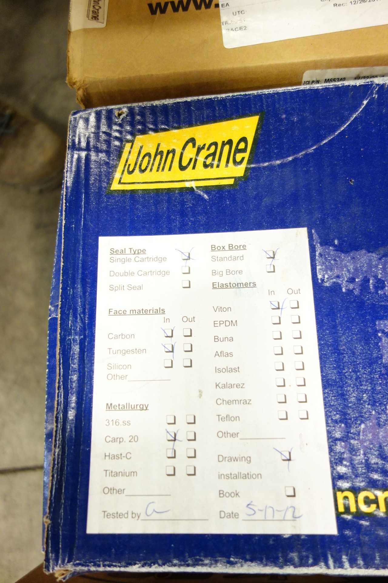 4 PALLETS OF ASSORTED PUMP REPLACEMENT PARTS & ACCESSORIES- JOHN CRANE, GOULDS, FLOWSERVE - PUMPS