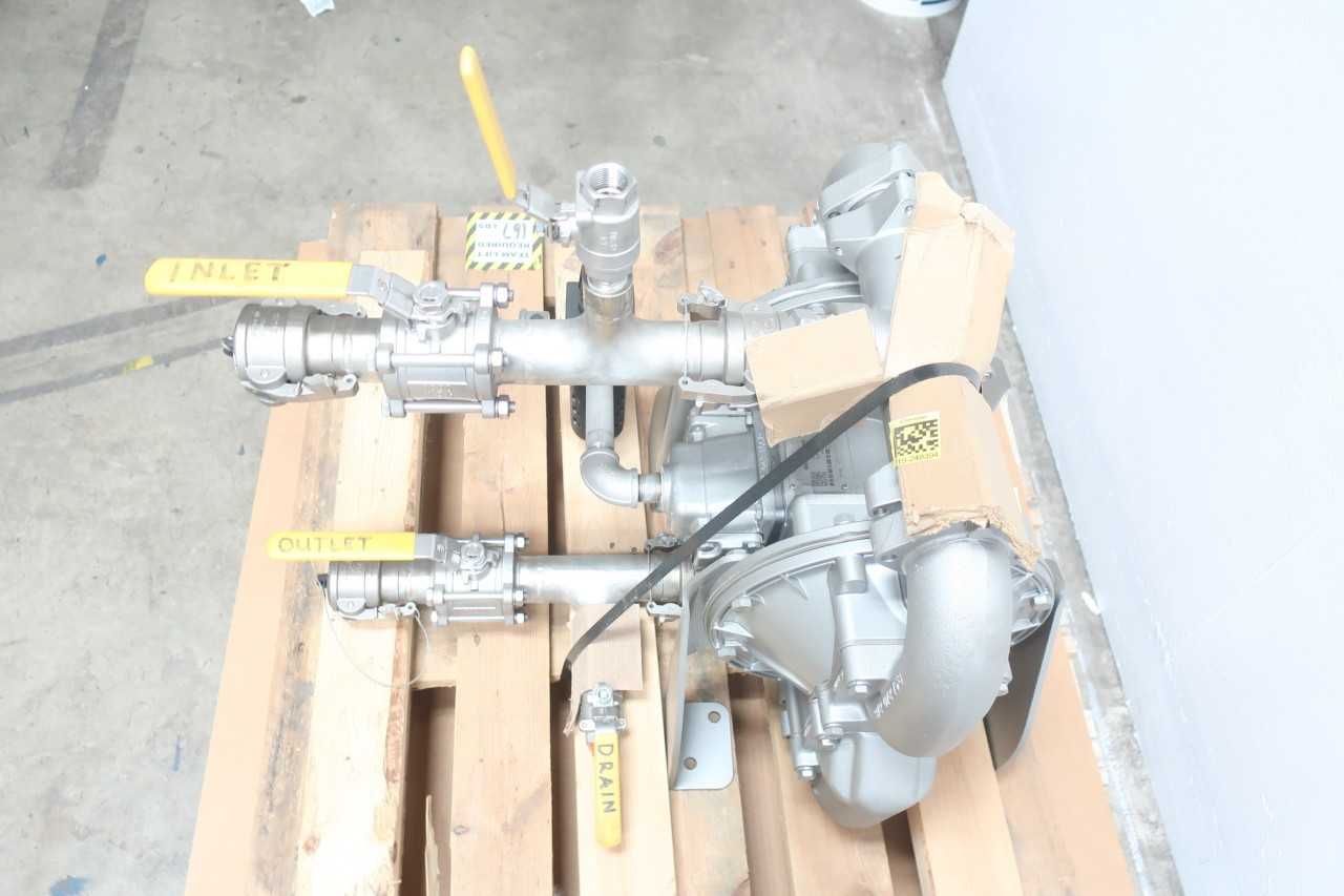 SANDPIPER HDF2.DA6A ALUMINUM 140GPM 2IN DIAPHRAGM PUMP - DIAPHRAGM PUMP