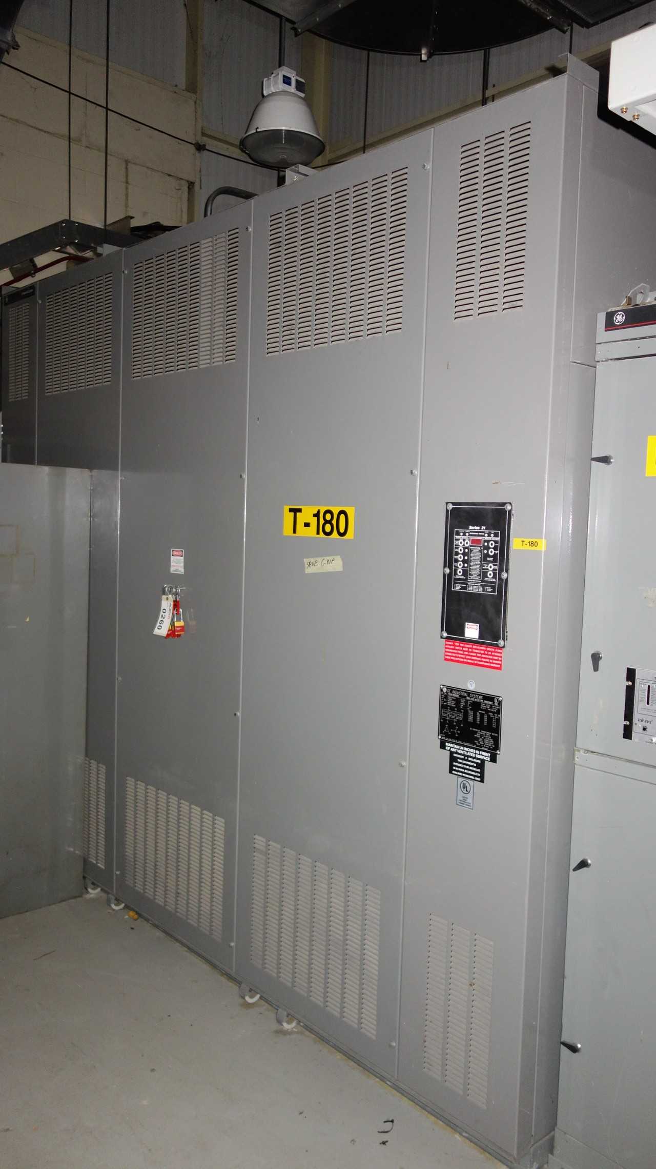 GE Transformer AA/FA 2500 / 3333KVA 13800 DRY TRANSFORMER - CONTROL TRANSFORMERS