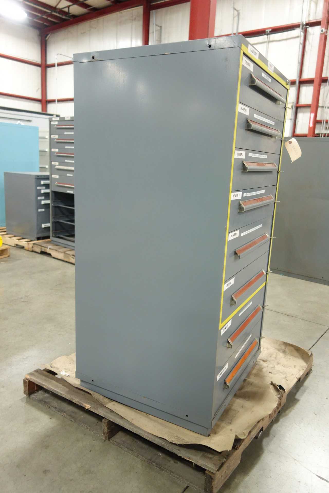 EQUIPTO 8 DRAWER TOOL CABINET - TOOL STORAGE