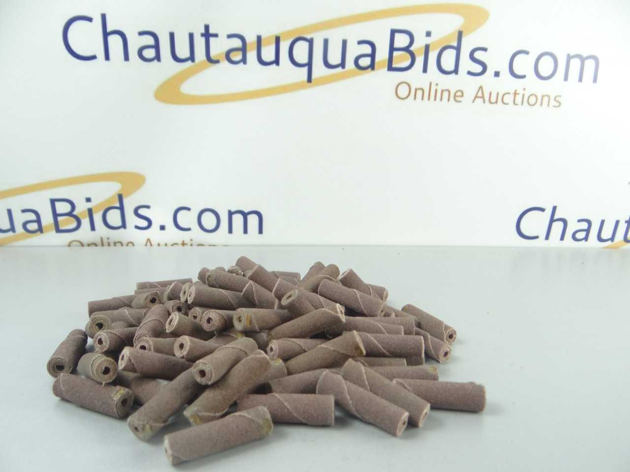 Large Lot of NEW Abrasive Cartridge Rolls 80 Grit - GRINDING WHEELS