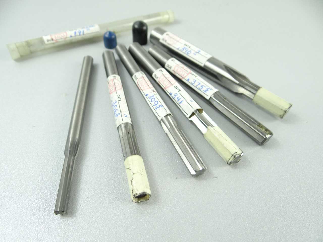 Lot of 6 Solid Carbide Machine Reamers - MACHINING EQUIPMENT
