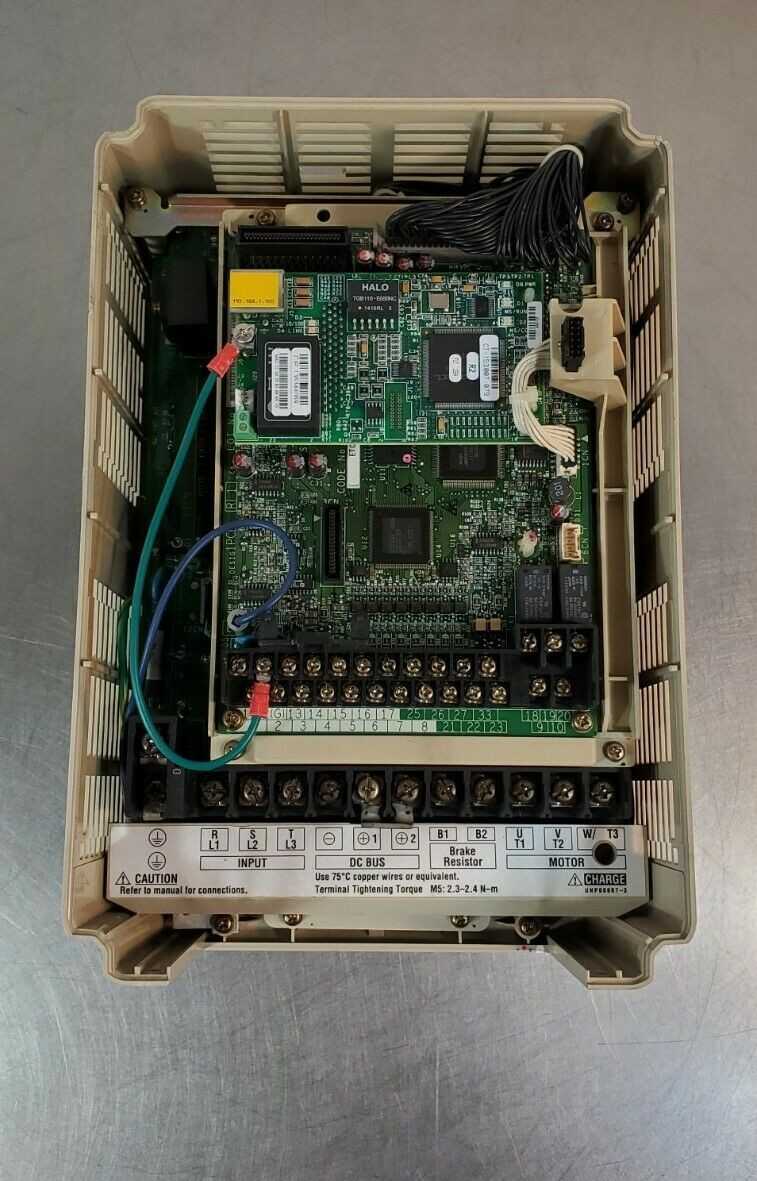 Lot of 5 Yaskawa GPD515C-B021 Magnetek CIMR-G5M47P5 AC Drives - Used - Bench Tested - MOTOR DRIVES