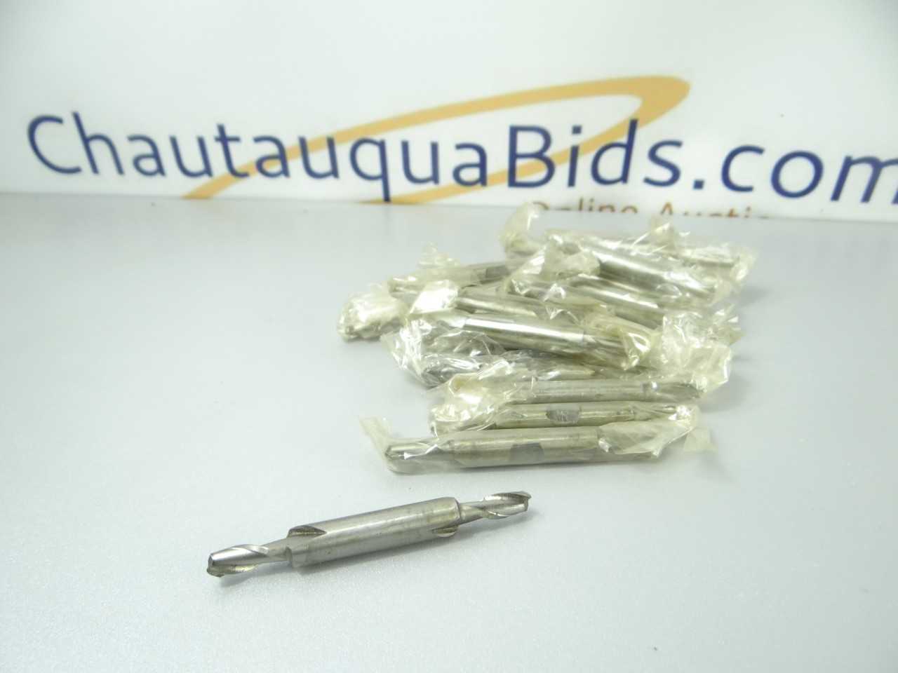 Lot of 20 NEW HSS 2 Flute Double End Mills - MACHINING ACCESSORIES & TOOLING