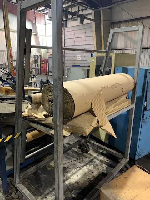 Wheeled Rack for Shipping Supplies - MISCELLANEOUS