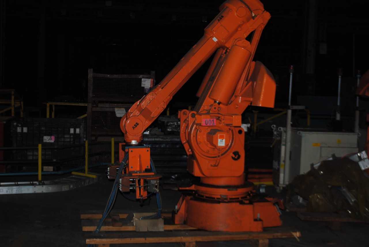ABB IRB 6400 Industrial Robot with Welder - INDUSTRIAL ROBOTS