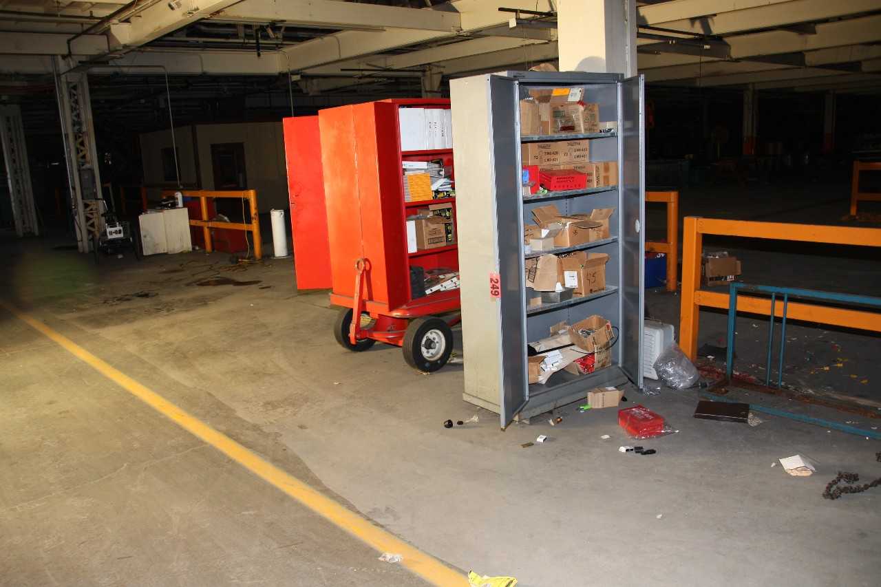 Fire wagon, 2 cabinet, locker misc. stand - MISCELLANEOUS