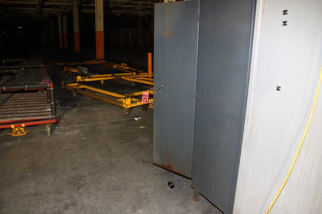 11 lift turn tables, 9 Material haulers, Misc. lockers and tables  - MISCELLANEOUS