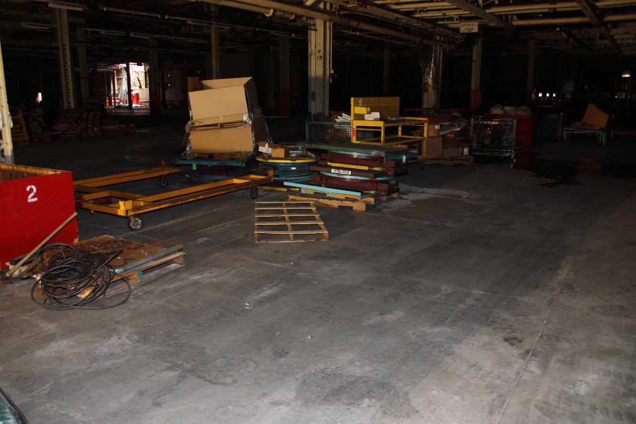 11 lift turn tables, 9 Material haulers, Misc. lockers and tables  - MISCELLANEOUS