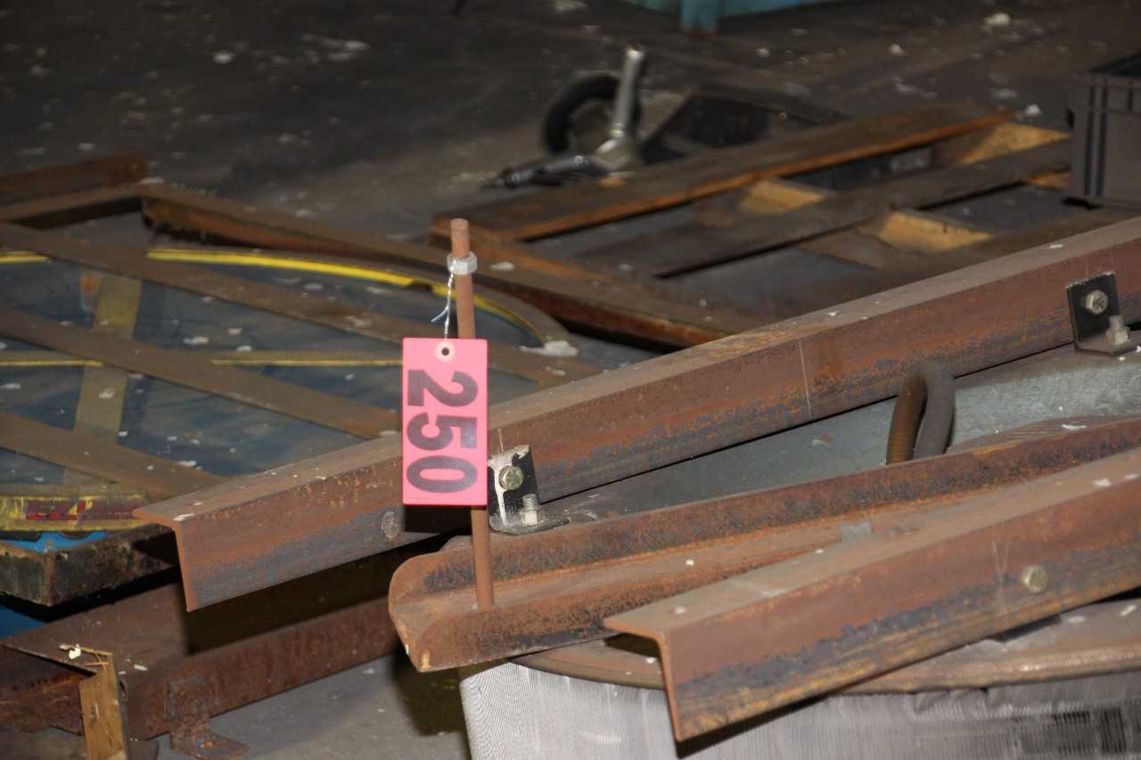 2 modines, turntable, misc. steel - MISCELLANEOUS