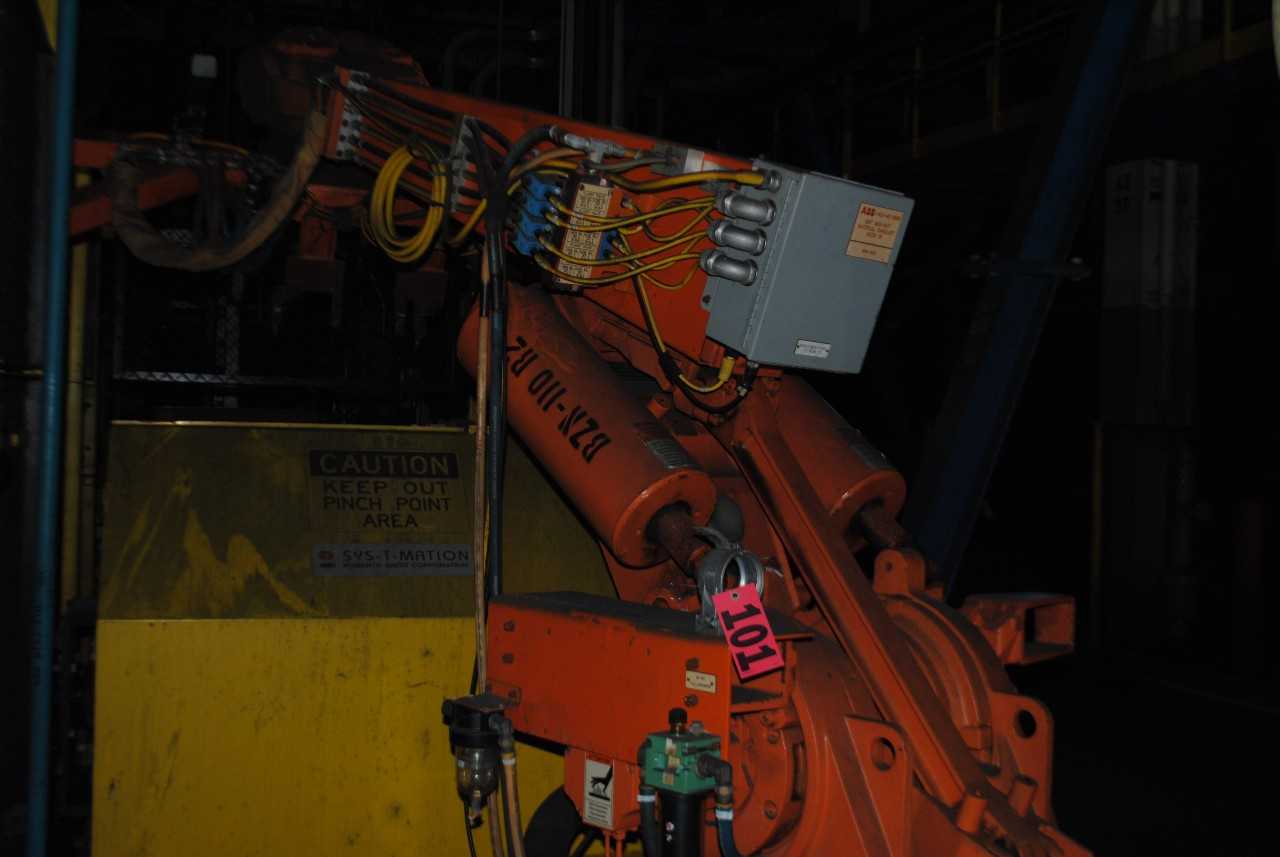 ABB IRB 6400 Industrial Robot with Welder - INDUSTRIAL ROBOTS