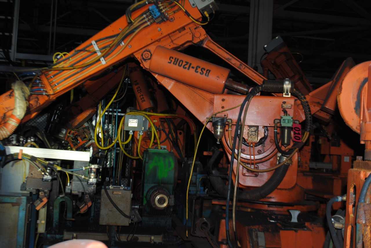 ABB IRB 6400 Industrial Robot with Welder - INDUSTRIAL ROBOTS