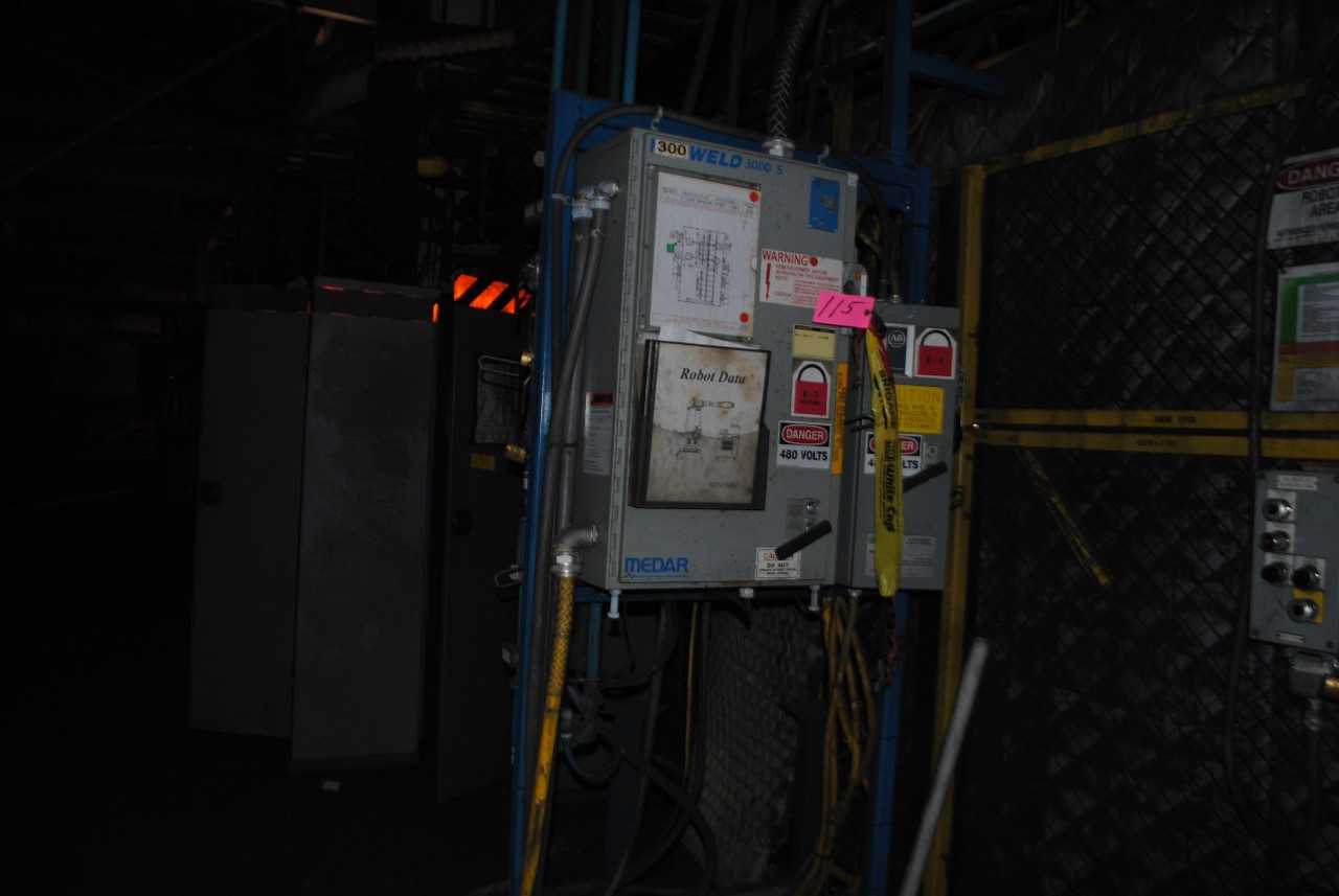 ABB IRB 6400 Industrial Robot with Welder - INDUSTRIAL PARTS