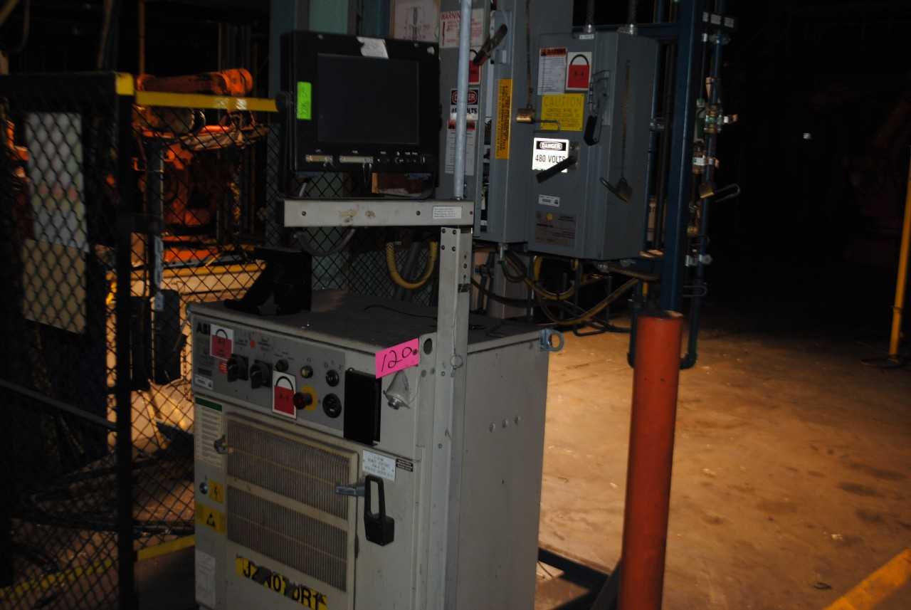 ABB IRB 6400 Industrial Robot with Welder - INDUSTRIAL ROBOTS