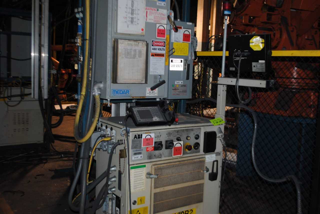 ABB IRB 6400 Industrial Robot with Welder - INDUSTRIAL ROBOTS