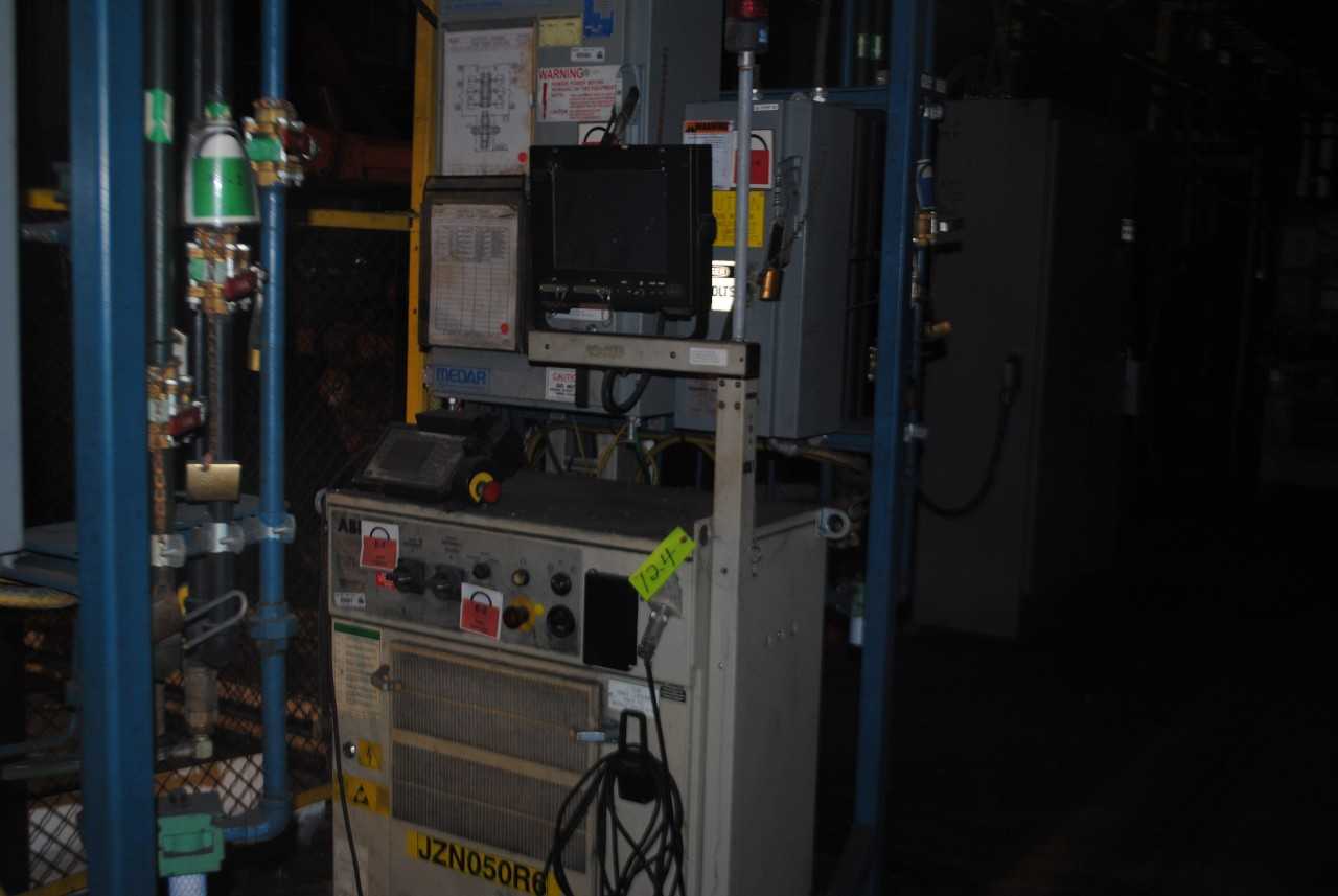 ABB IRB 6400 Industrial Robot with Welder - INDUSTRIAL ROBOTS