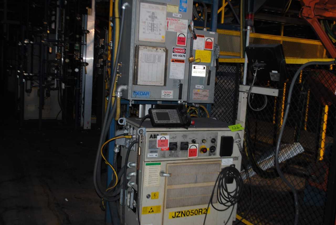 ABB IRB 6400 Industrial Robot with Welder - INDUSTRIAL ROBOTS
