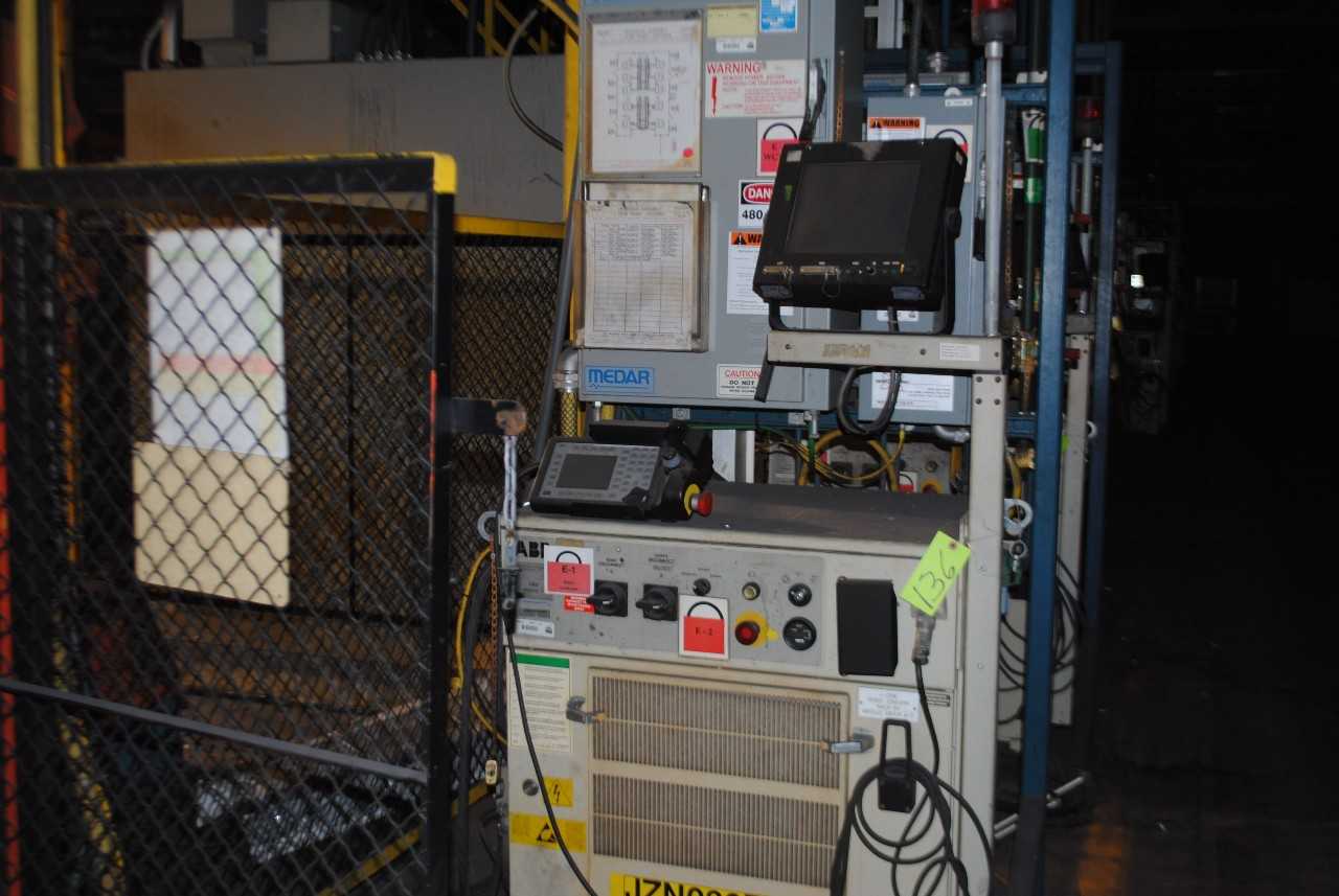 ABB IRB 6400 Industrial Robot with Welder - INDUSTRIAL ROBOTS