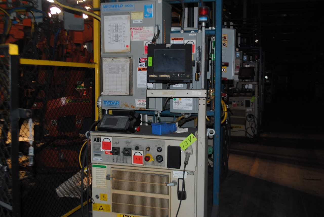ABB IRB 6400 Industrial Robot with Welder - INDUSTRIAL ROBOTS
