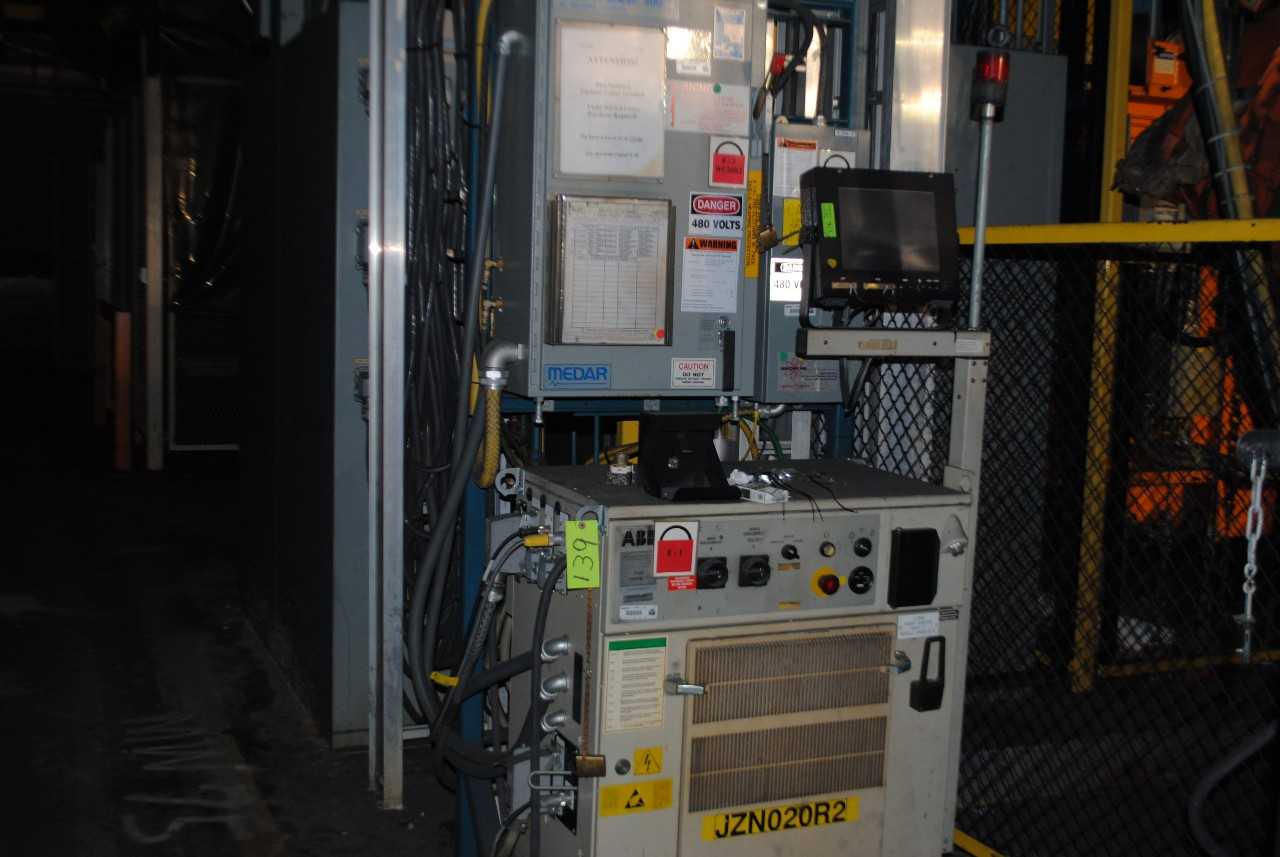 ABB IRB 6400 Industrial Robot with Welder - INDUSTRIAL ROBOTS