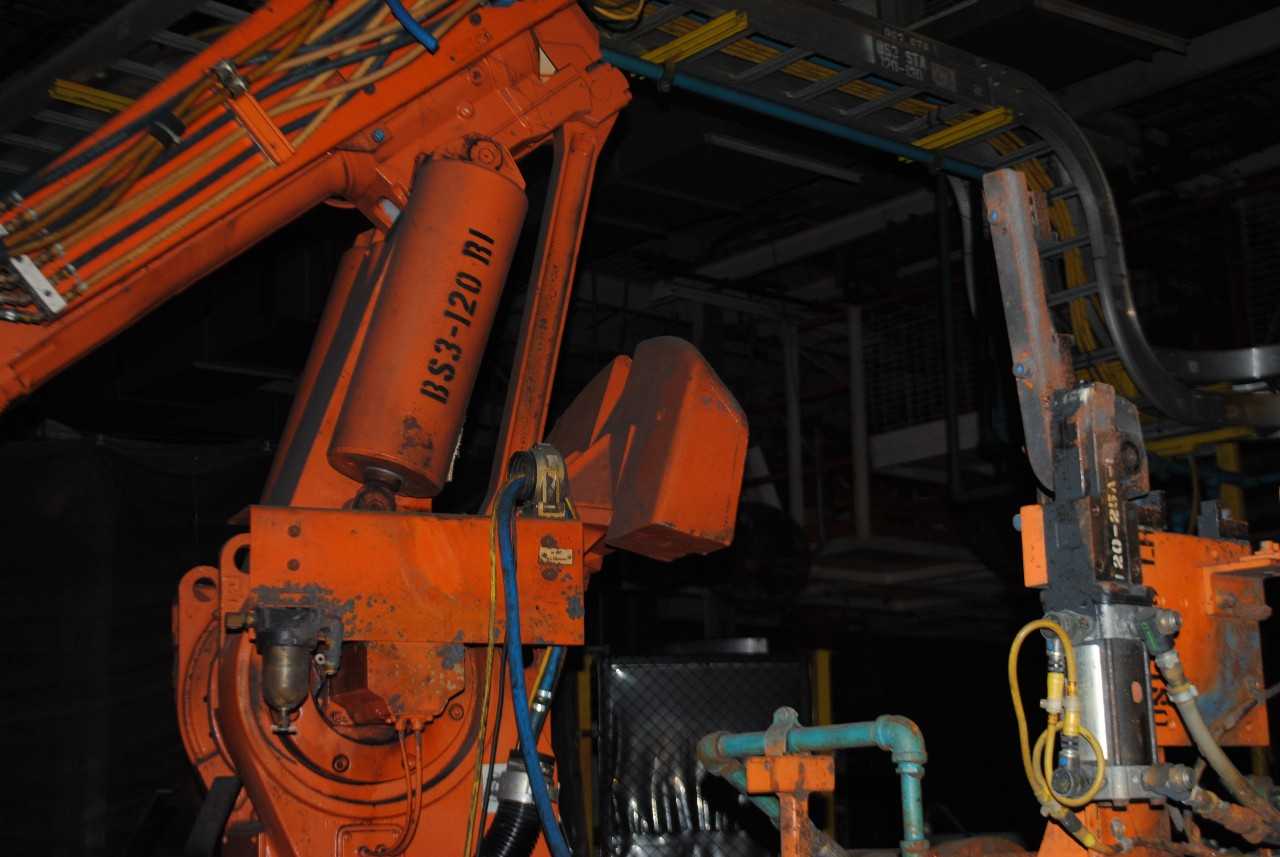 ABB IRB 6400 Industrial Robot with Welder - INDUSTRIAL ROBOTS