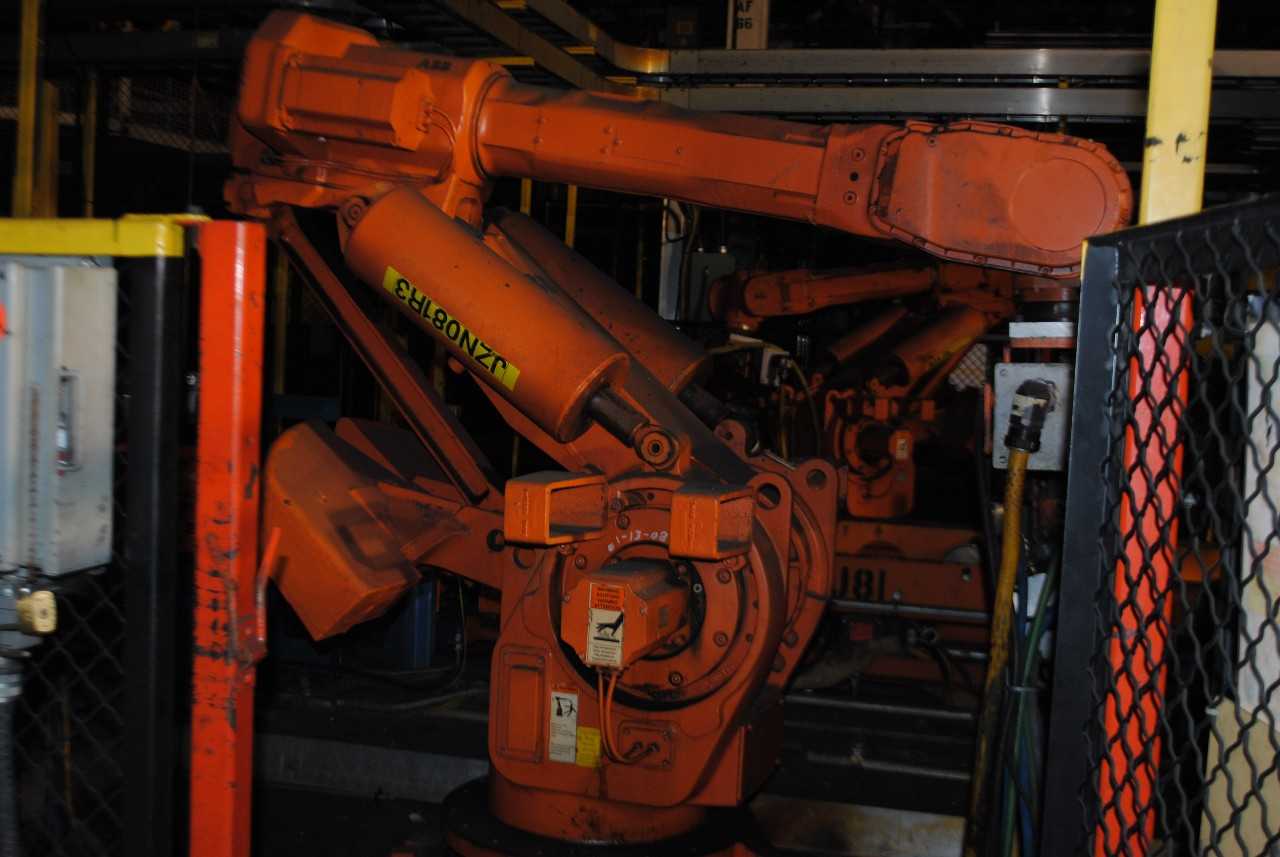 ABB IRB 6400 Industrial Robot with Welder - INDUSTRIAL ROBOTS