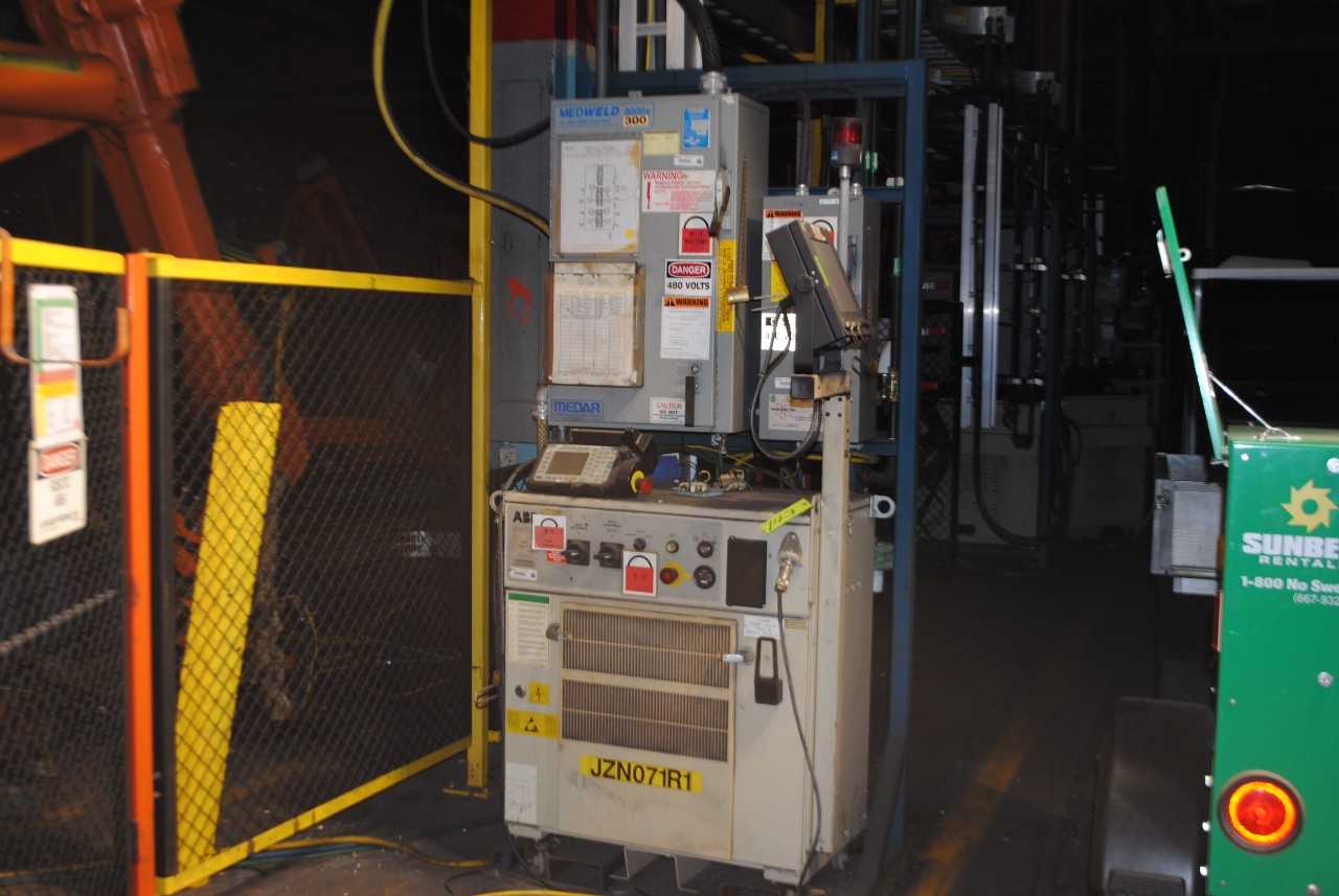 ABB IRB 6400 Industrial Robot with Welder - INDUSTRIAL ROBOTS