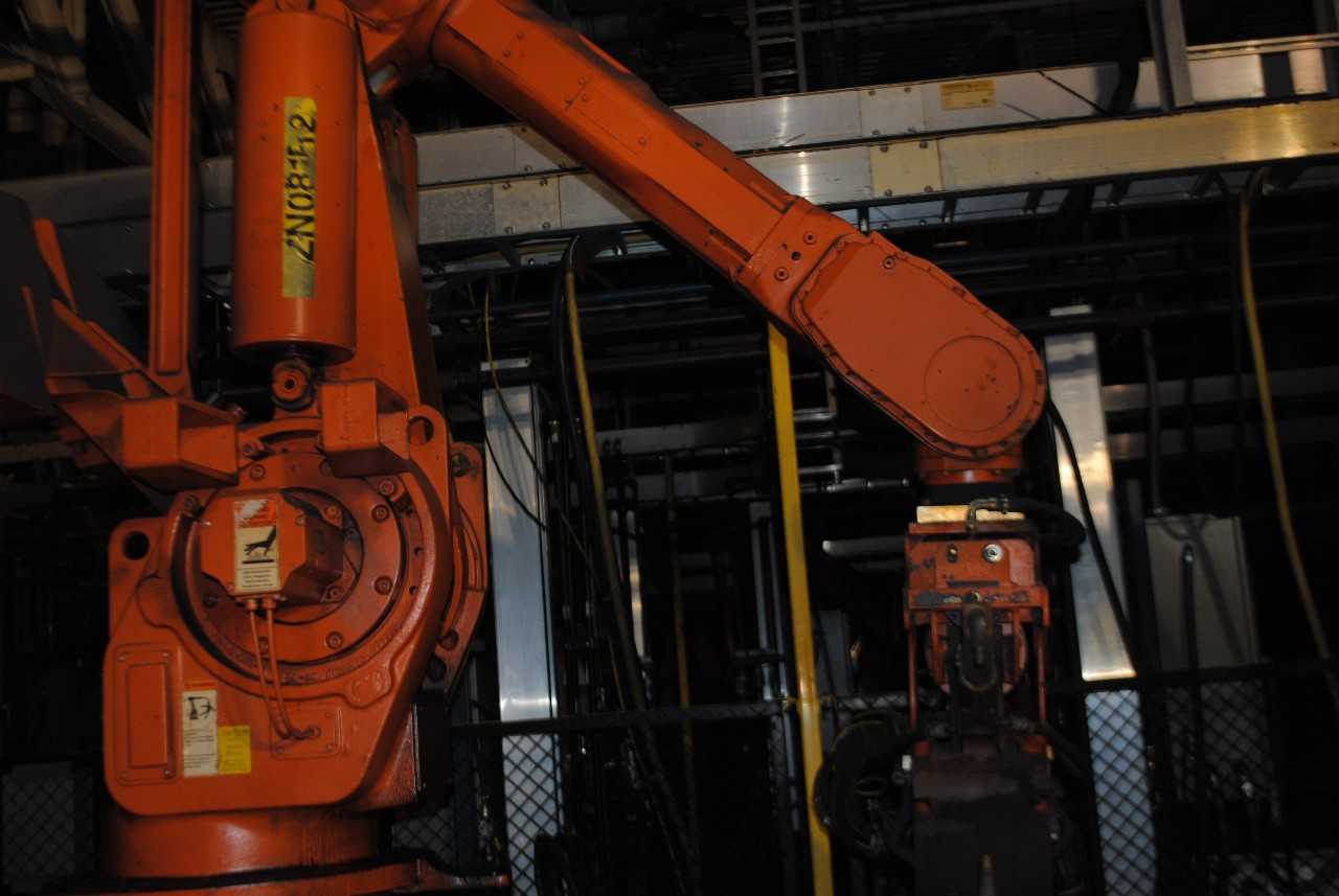 ABB IRB 6400 Industrial Robot with Welder - INDUSTRIAL ROBOTS