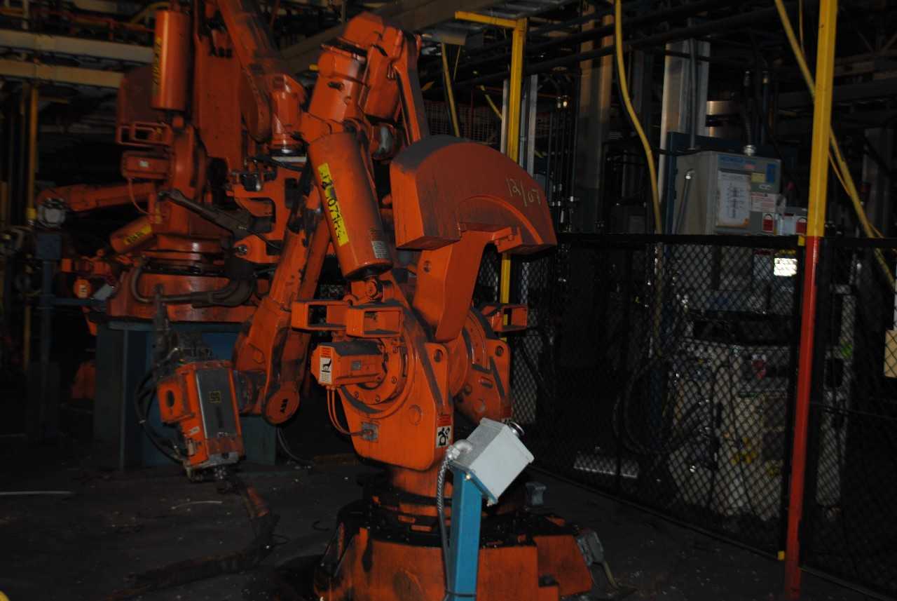 ABB IRB 6400 Industrial Robot with Welder - INDUSTRIAL ROBOTS