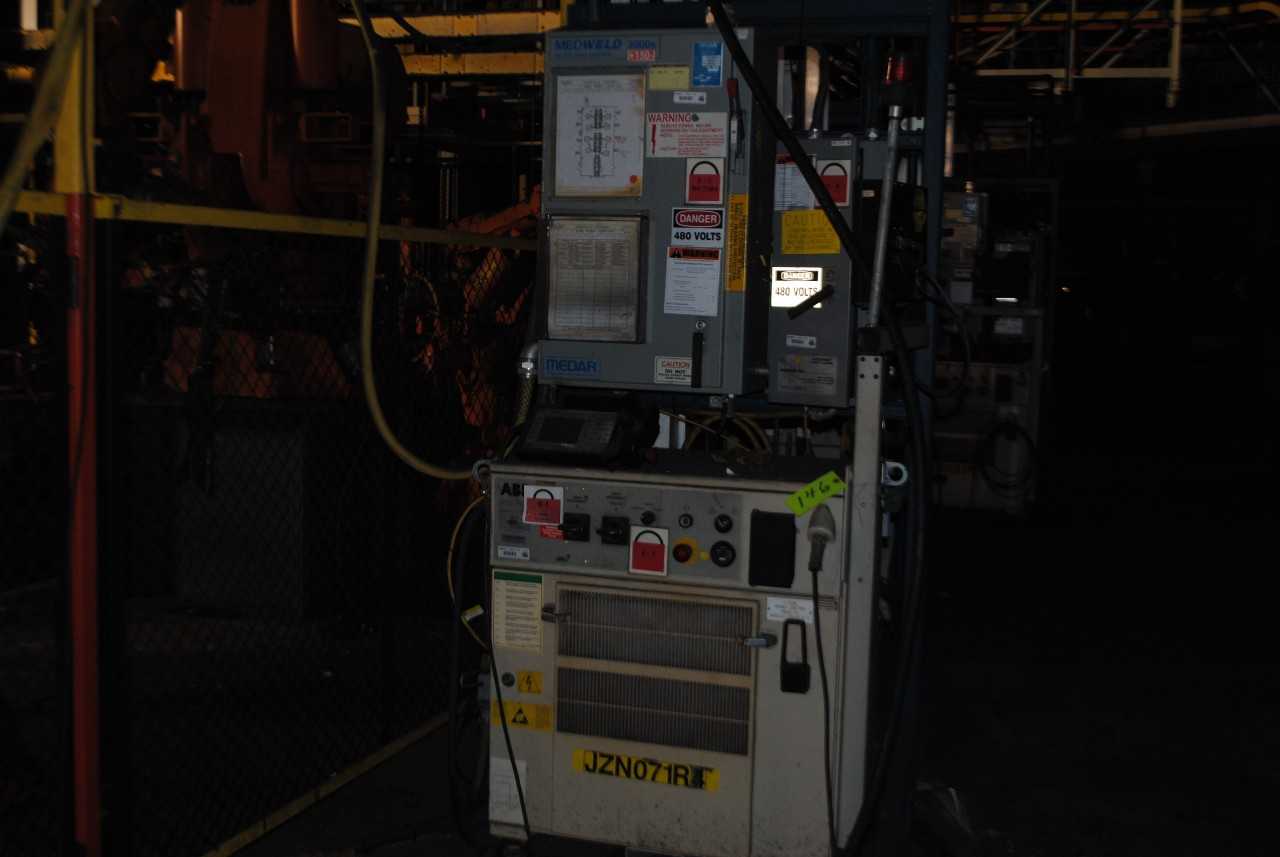 ABB IRB 6400 Industrial Robot with Welder - INDUSTRIAL ROBOTS