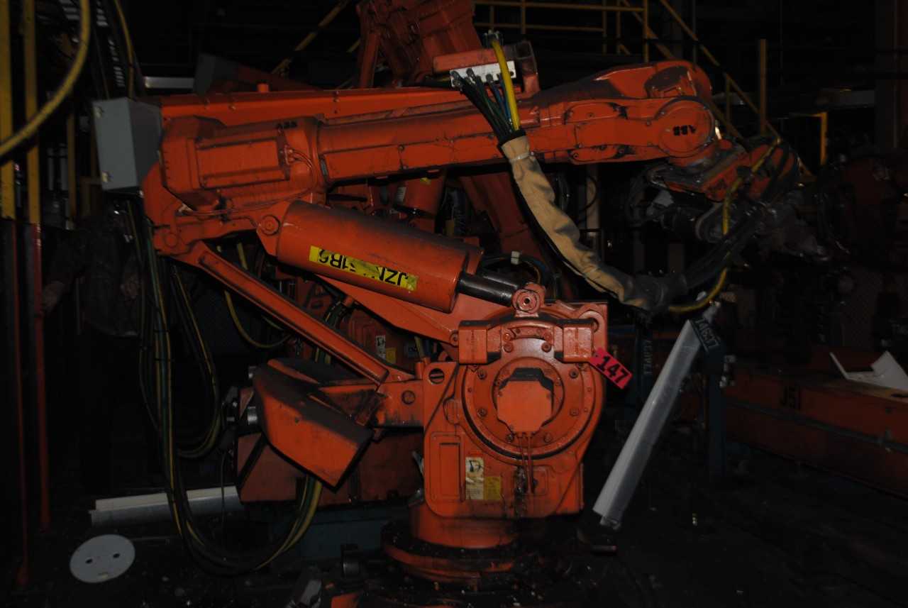 ABB IRB 6400 Industrial Robot with Welder - INDUSTRIAL ROBOTS