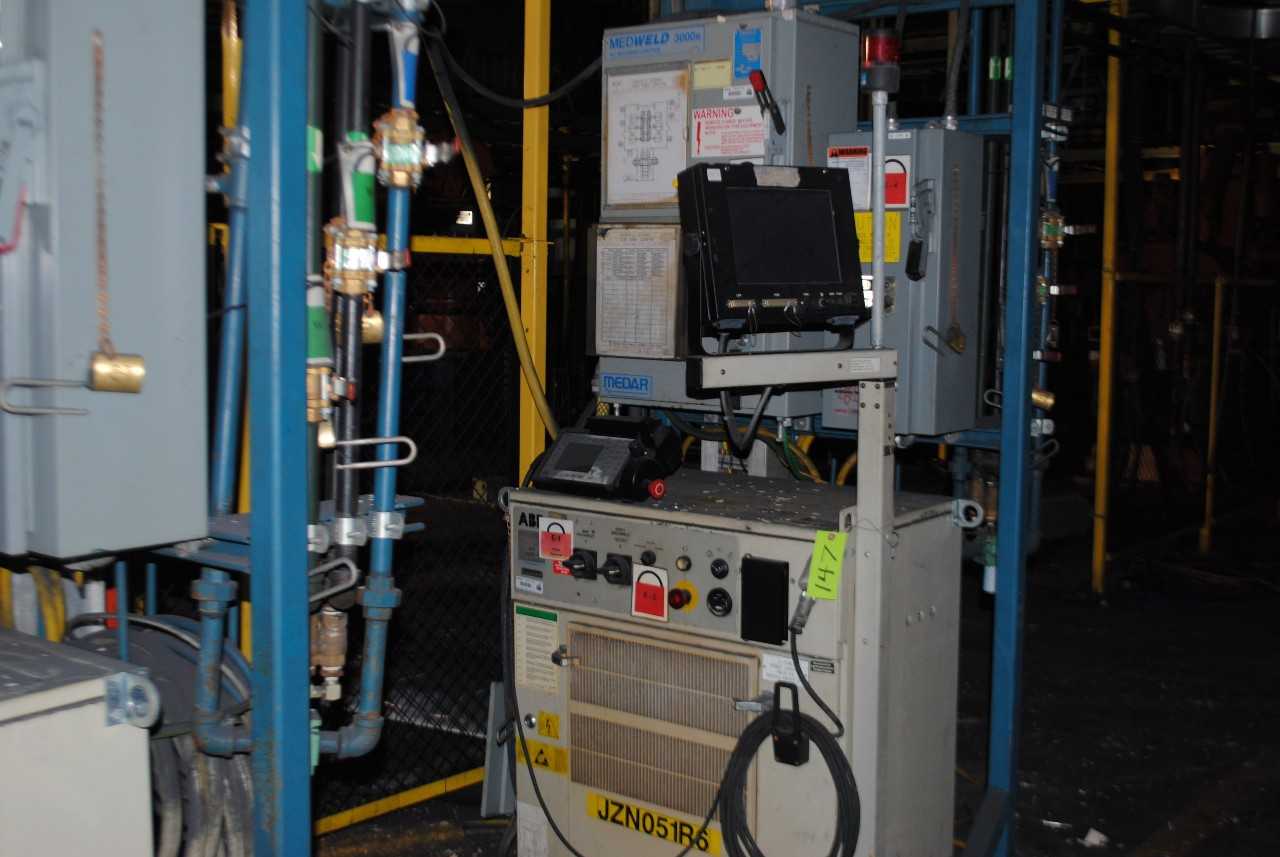 ABB IRB 6400 Industrial Robot with Welder - INDUSTRIAL ROBOTS