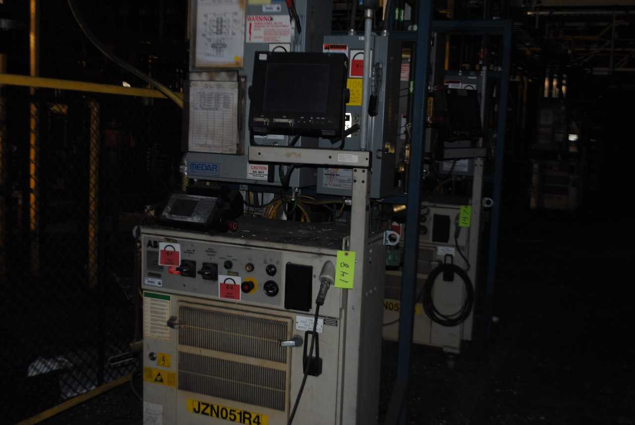 ABB IRB 6400 Industrial Robot with Welder - INDUSTRIAL ROBOTS