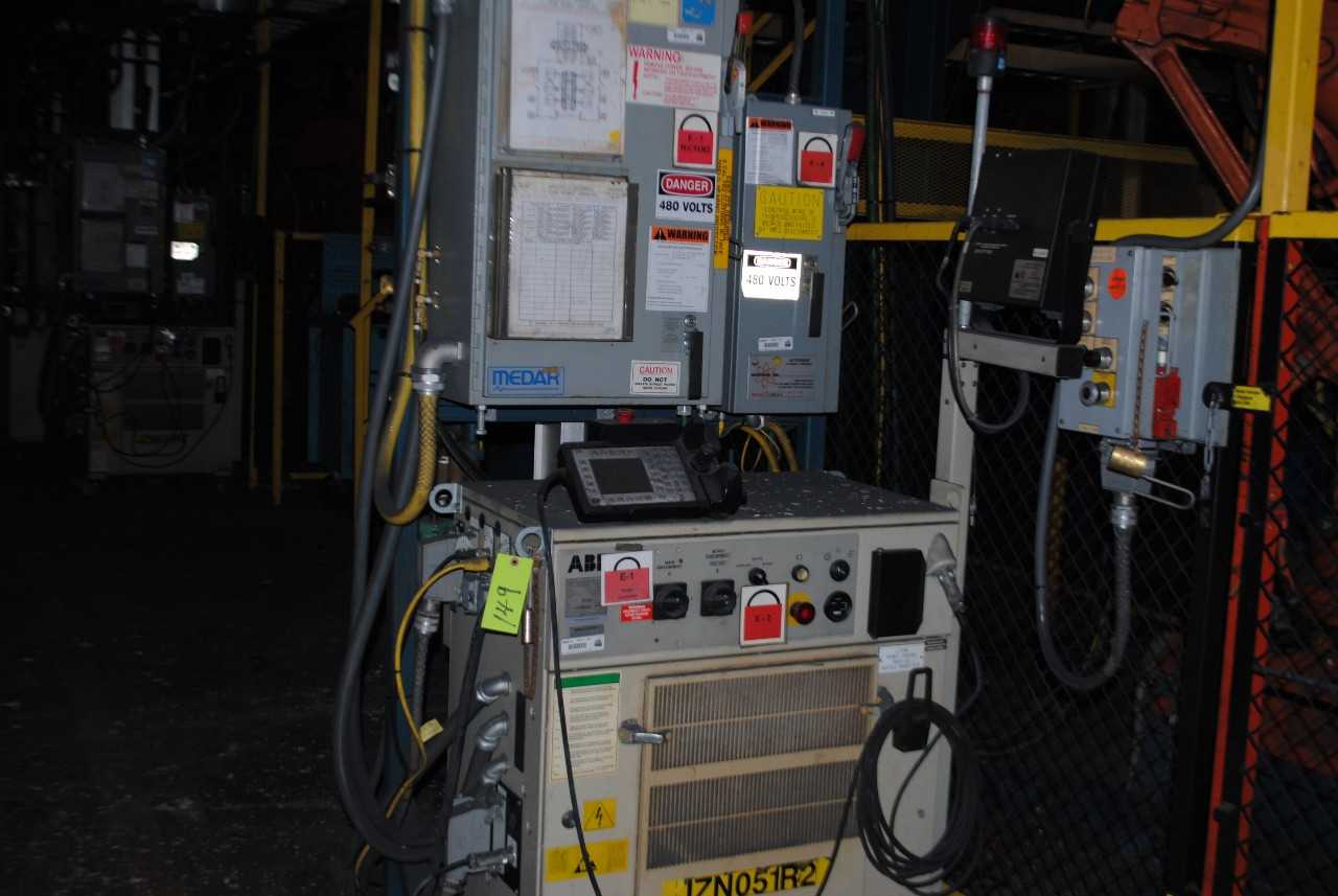 ABB IRB 6400 Industrial Robot with Welder - INDUSTRIAL ROBOTS