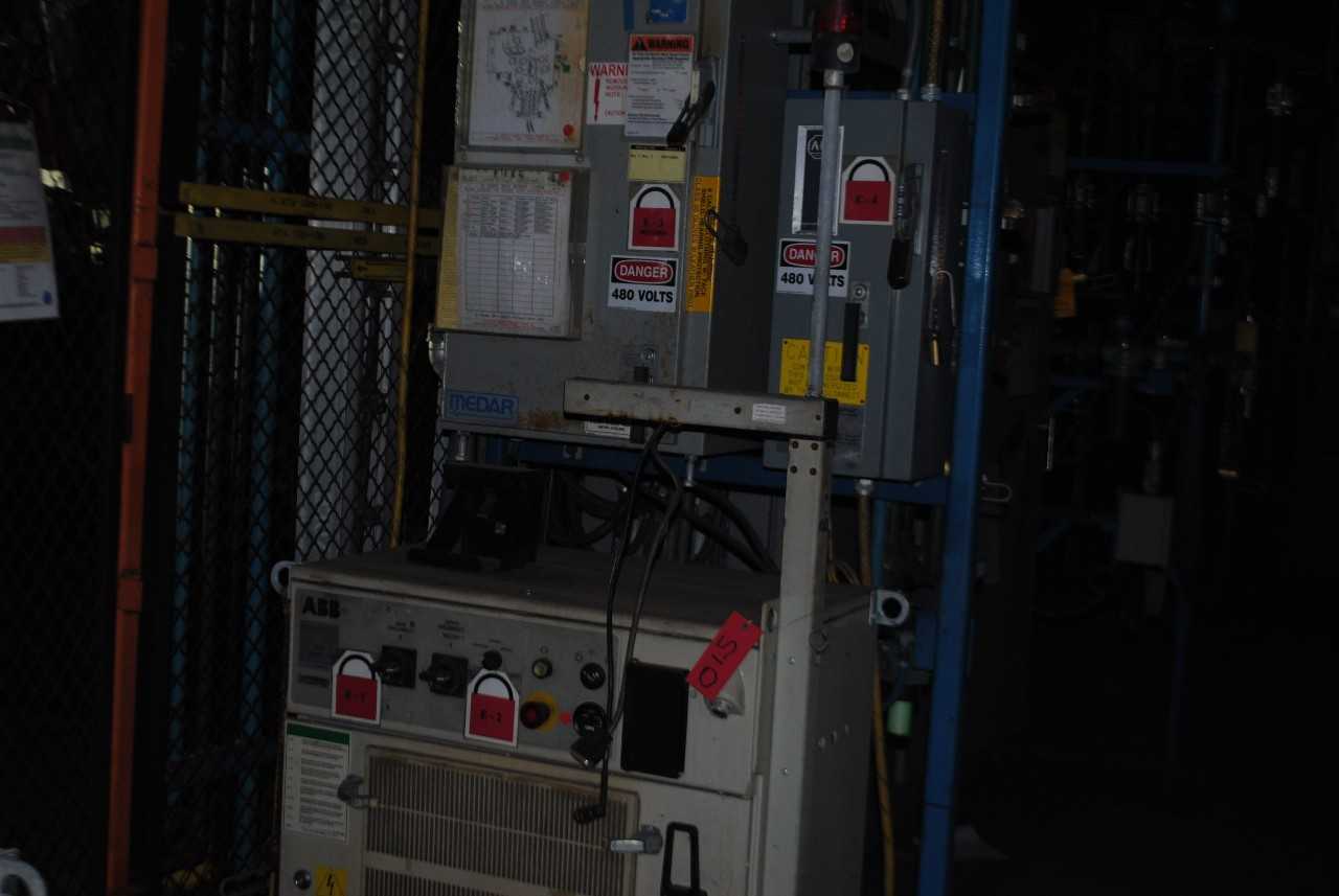 ABB IRB 6400 Industrial Robot with Welder - INDUSTRIAL ROBOTS