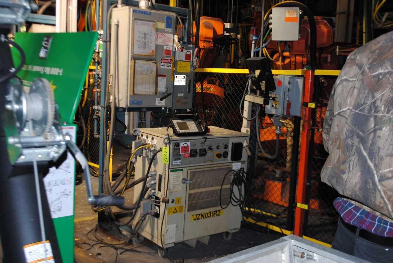 ABB IRB 6400 Industrial Robot with Welder - INDUSTRIAL ROBOTS