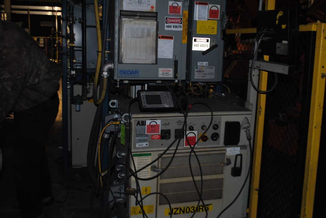 ABB IRB 6400 Industrial Robot with Welder - INDUSTRIAL ROBOTS