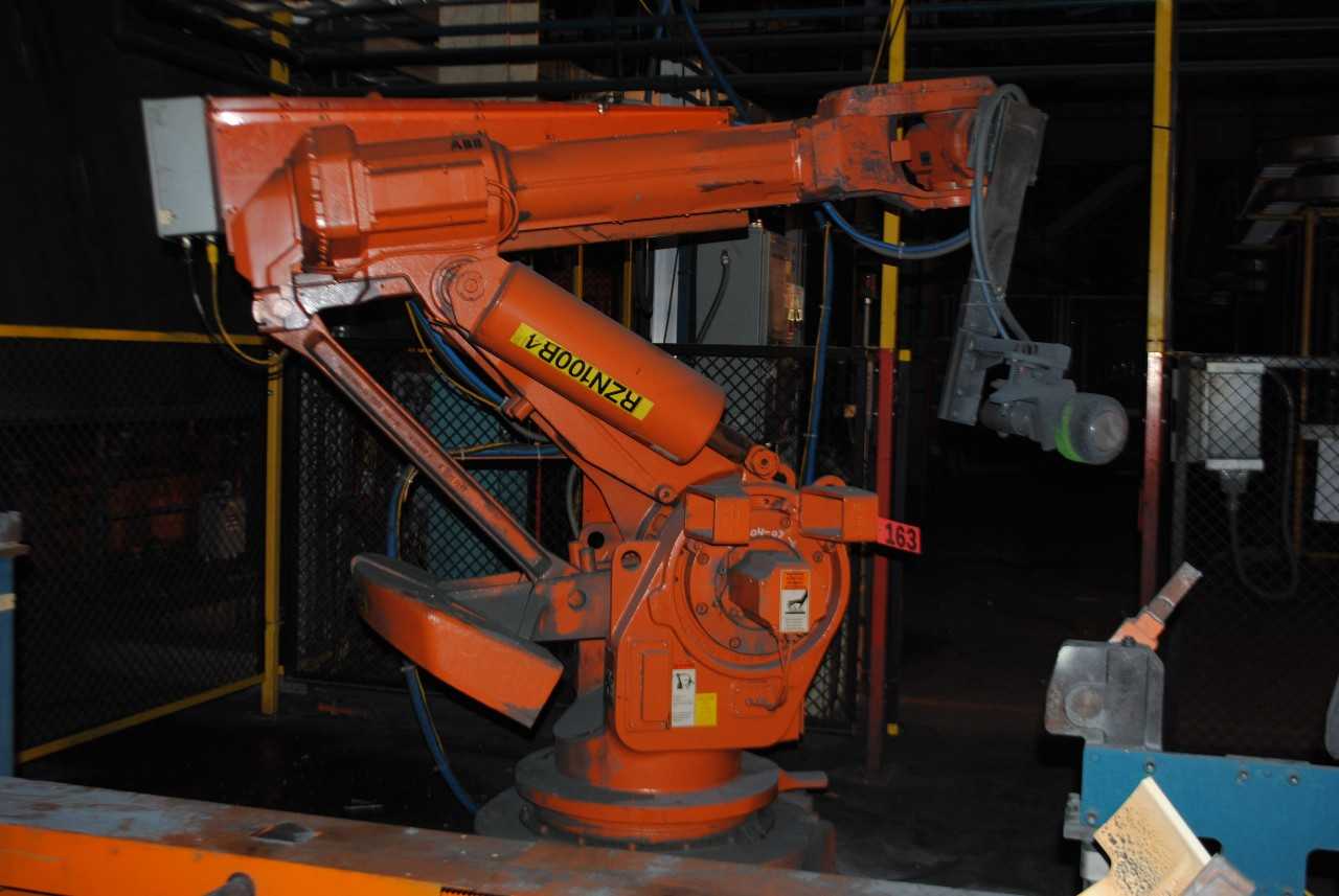 ABB IRB 6400 Industrial Robot with Welder - INDUSTRIAL ROBOTS