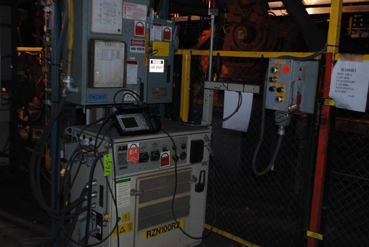 ABB IRB 6400 Industrial Robot with Welder - INDUSTRIAL ROBOTS