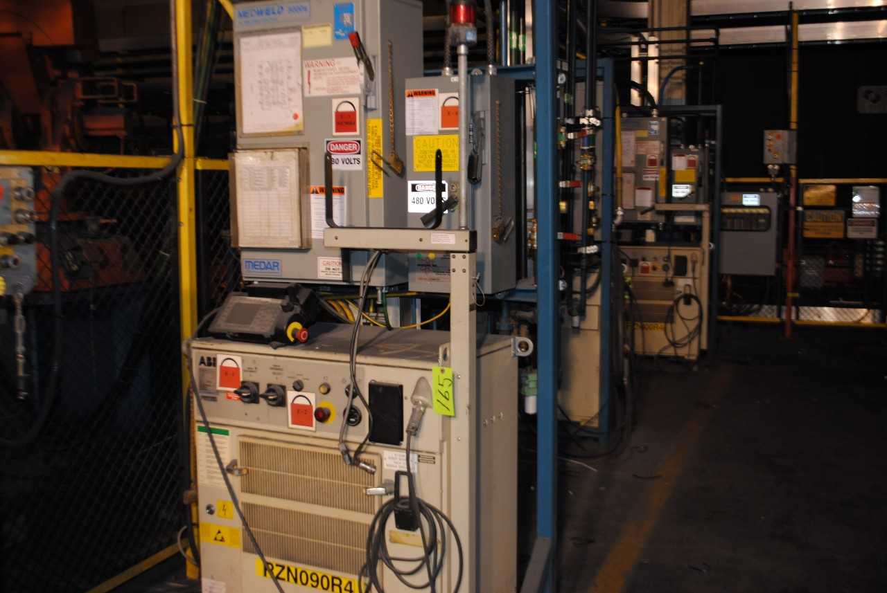 ABB IRB 6400 Industrial Robot with Welder - INDUSTRIAL ROBOTS