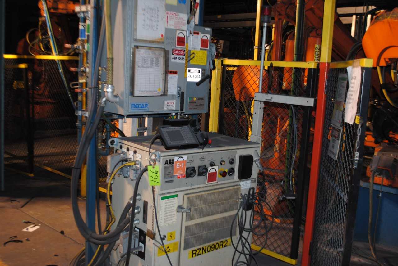ABB IRB 6400 Industrial Robot with Welder - INDUSTRIAL ROBOTS