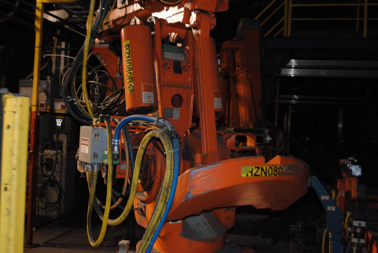ABB IRB 6400 Industrial Robot with Welder - INDUSTRIAL ROBOTS