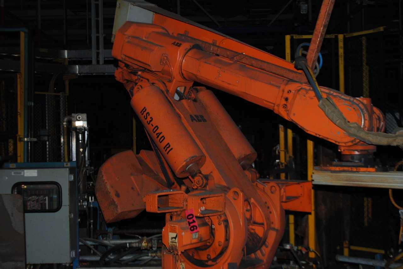 ABB IRB 6400 Industrial Robot with Welder - INDUSTRIAL ROBOTS