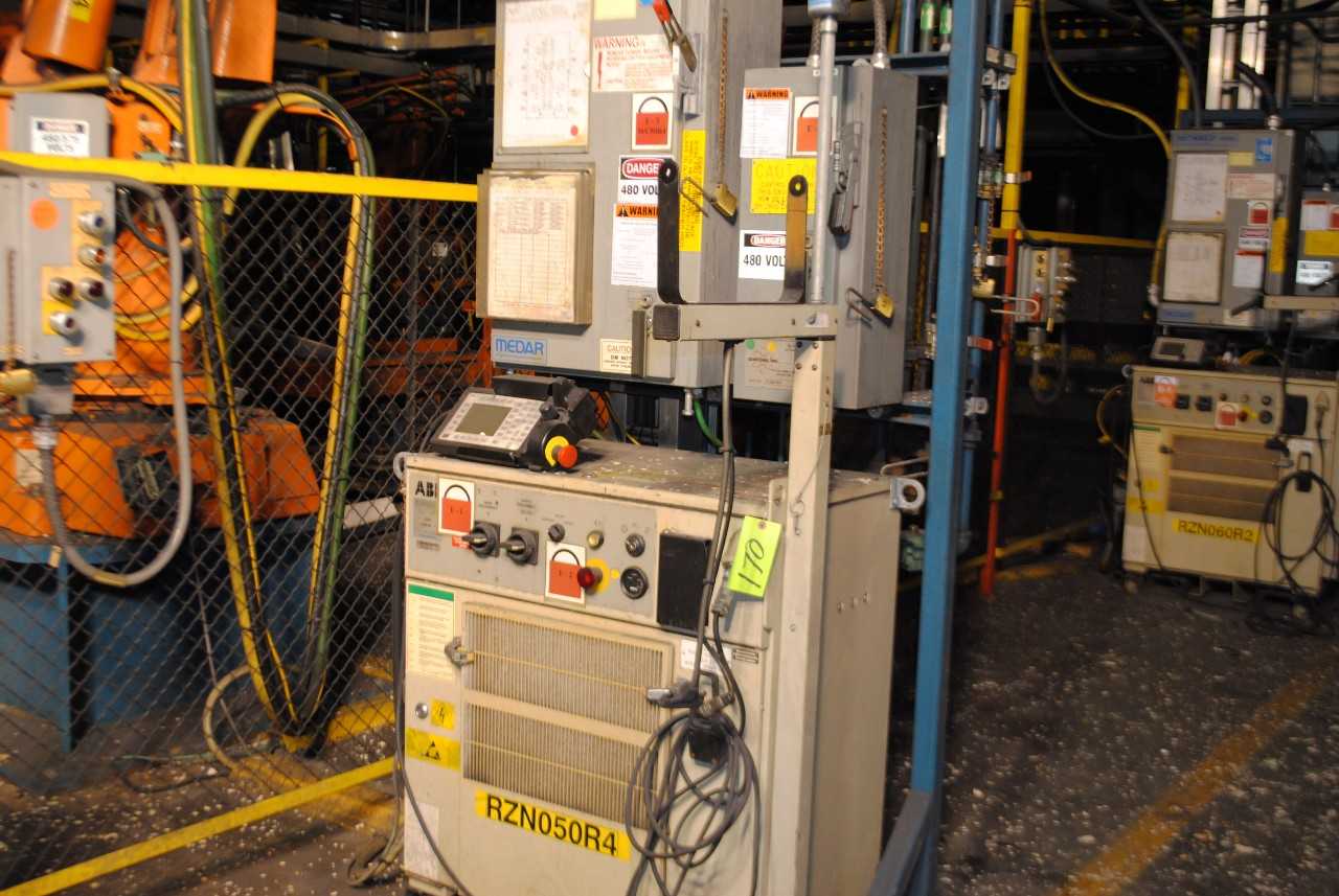 ABB IRB 6400 Industrial Robot with Welder - INDUSTRIAL ROBOTS